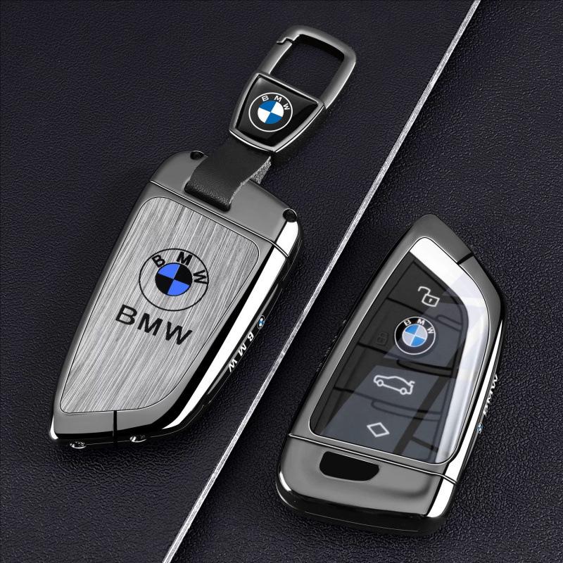 BMW Key Case for 3 Series 318i, 5 Series 520, i3, X1, X3, X5, X6, X7, Z4, and Old 7 Series 740.