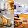 5V USB LED Strip Light White/Warm White – Flexible SMD 2835 Tape, Cuttable & Self-Adhesive for TV Backlight Cabinet Home Lighting
