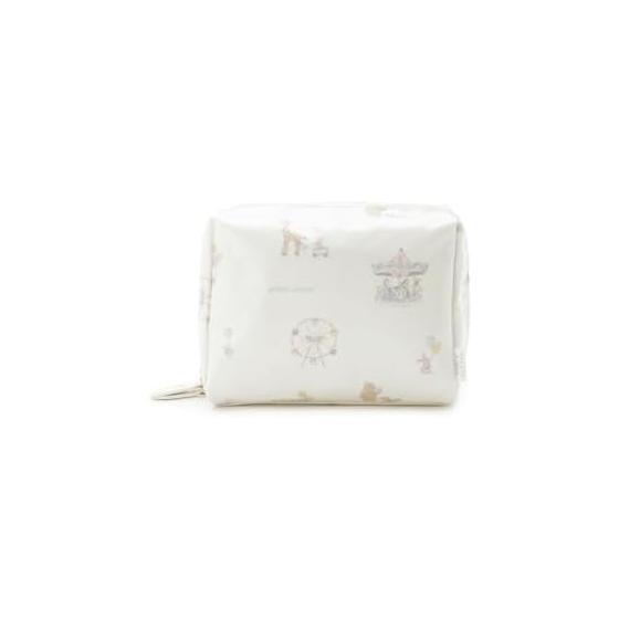 Merry-go-round pattern square pouch
