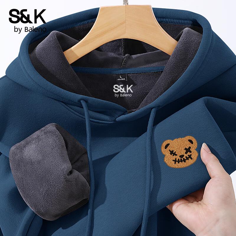 Baleno Men s S&K Series Retro Graphic Hoodie 5XL