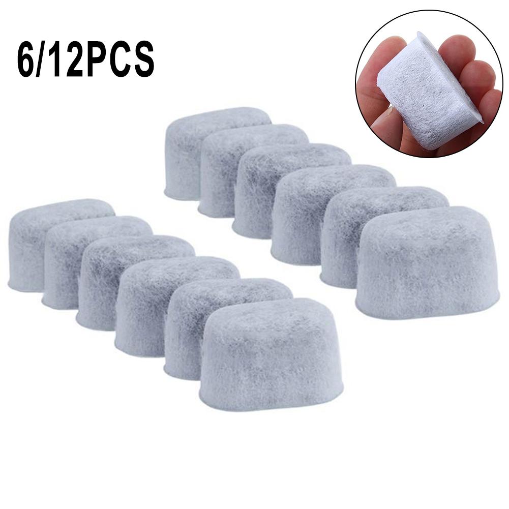 Water Dispenser Charcoal Water Filters Coffee Maker 6pcs Coconut Shell Activated Carbon Parts Replacement High Quality