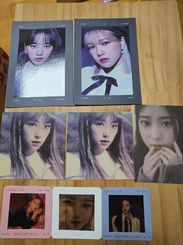 IZ*ONE Album One-reeler + Oneiric Diary and Goods Used