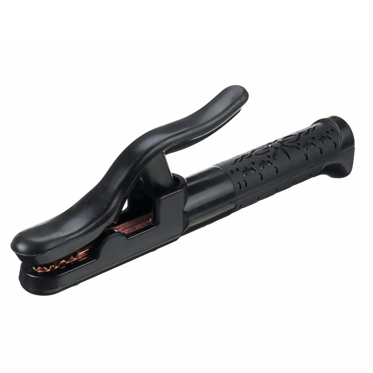 

800A Держатель электрода для сварки Медь Латунь Зажим Стержень Ручка Инструмент Аксессуары Нескользящий