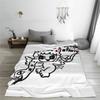 Custom Reggae Ainger Bichota Season Karol G Blankets Warm Flannel Throw Blanket for Bedding Travel Sofa