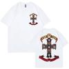 Guns N Roses Appetite for Destruction Album Graphic T Shirts Rock Hip Hop Short Sleeve Tshirt Men Women Casual Loose Tshirts
