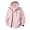 2026 Men Women Unisex 3-in-1 Detachable Windproof Waterproof Hiking Jacket Outdoor Trekking Camping Cycling