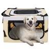 Stefanie Dog Crate for Medium To Large Carrying Crate for Dogs and Soft Carrying Foldable Pet Includes Water Bottle Holds Up To Great for Indoor