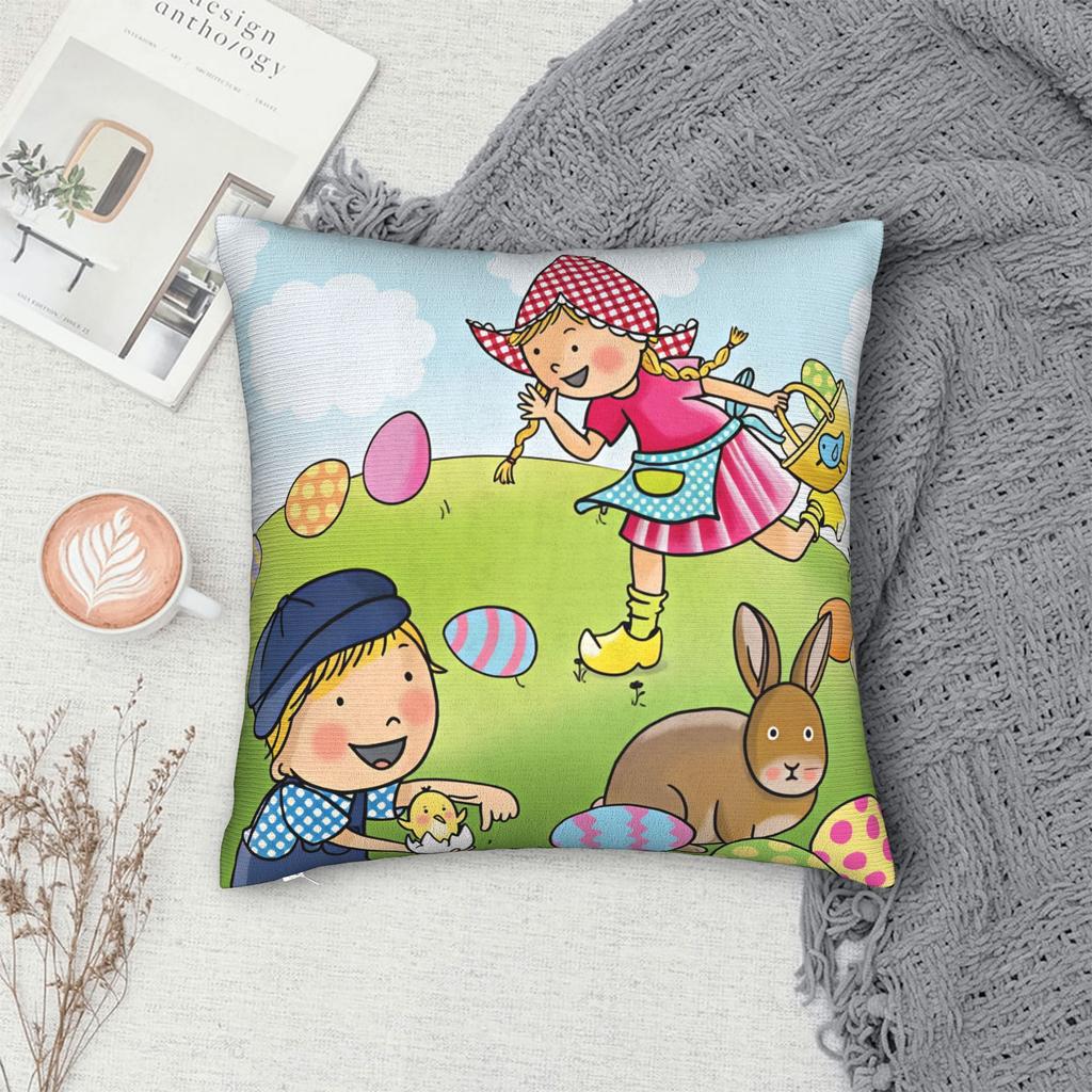 Anime F-Fien and Teun Pillow Case Soft Pillow Cover For Chair Sofa Home Decor Kawaii Cushion Cover
