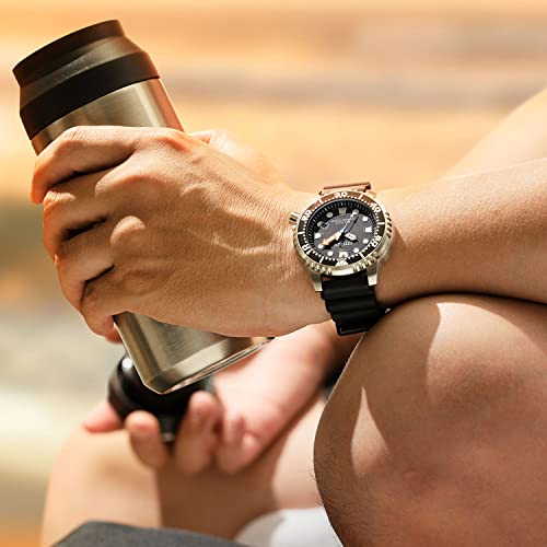 CITIZEN Men's Promaster BN0156-05E Waterproof Dive Watch with Urethane Strap, 200m Water Resistance, Eco-Drive