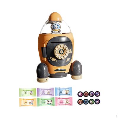 Piggy Bank Toy and Projection Portable Money for Birthday Gift Children
