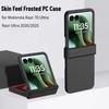 Fashion Colorful Skin Feel PC Hard  Phone Case for Motorola Razr 70 60 50 Ultra 70 60 50 Razr Shockproof Hinge Protect Cover