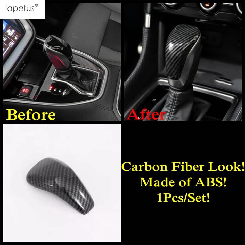 For Subaru Outback   Head Lamp Steering Wheel Gear Water Cup Holder Gear Shift Panel Cover Trim Carbon Fiber Accessories