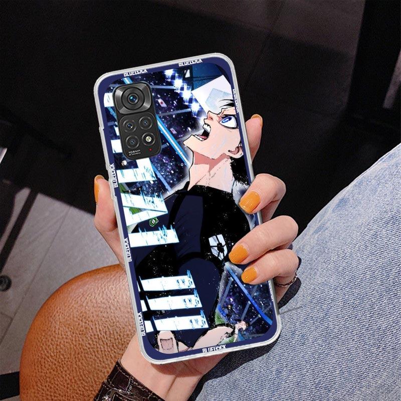 Japan Anime Blue Lock Phone Case For Xiaomi Redmi Note 15 14 13 12S 12 11 Pro Plus 14S 11S 11E 10 10S 11T 5G Personalized Cover