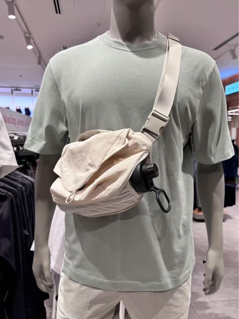 Lulul 3L Torba biodrowa z magnetyczną klamrą - Unisex Casualowa torba sportowa