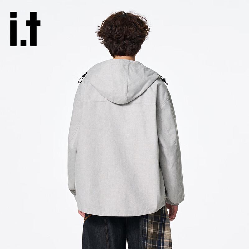 Izzue.t Unisex Kapuzen-Windjacke Arbeitskleidung