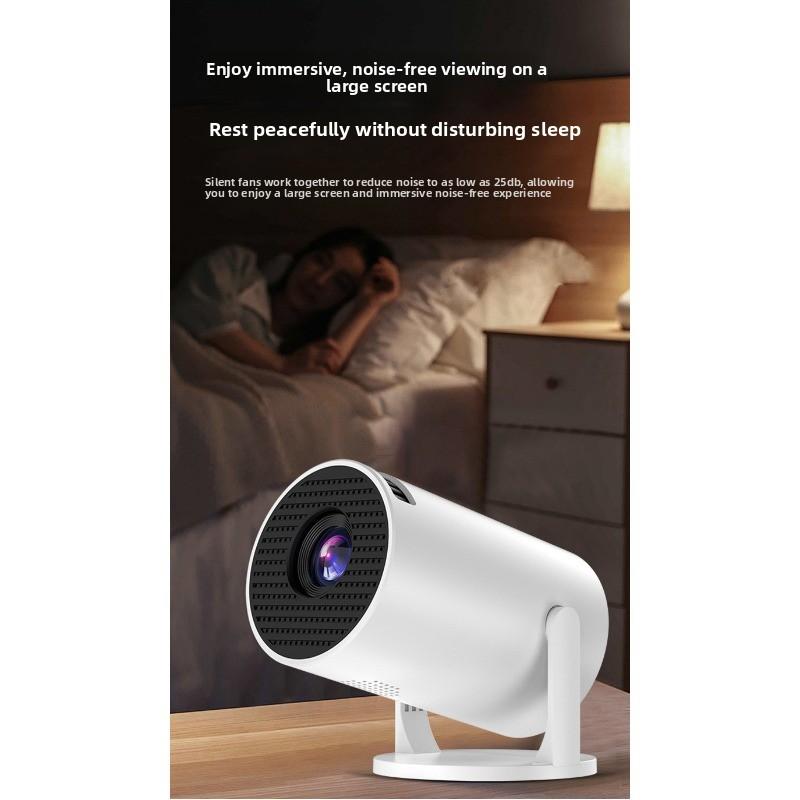 Projector Home daytime wall 1080p projector Mini high definition intelligent barrel wifi projector
