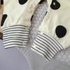 Nebeans Polka Dot Long Sleeve Infant Romper - Spring & Autumn Cotton Onesie