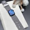 For Apple Watch Series 10 42mm/9 8 7 41mm/SE (2023) SE (2022) SE 6 5 4 40mm/3 2 1 38mm Velvet Cotton Watch Band