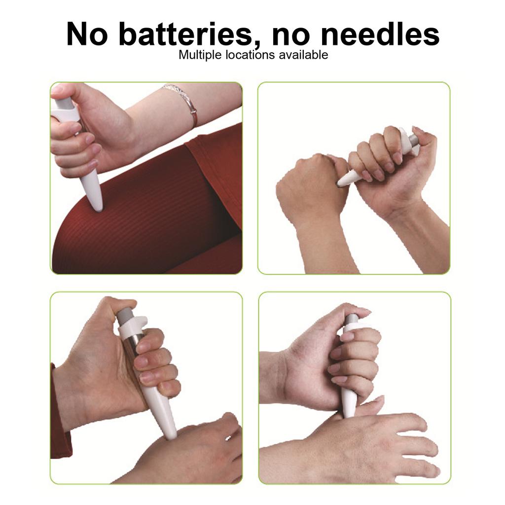 Deep Tissue Massage Pen Body Relax Pain Tension Relief Manual Acupressure Massage Pen