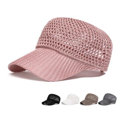 Women's Summer Hollow-out Breathable Baseball Cap Mesh Cap Sunscreen Hat
