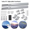 Solar Panel Mount Support Aluminum Alloy Tilt Bracket Adjustable Solar Panel Mounting Bracket Kit For RV Roof Boat