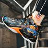 Spring new basketball shoes personalized painting inkjet leather sports shoes raw game shoes