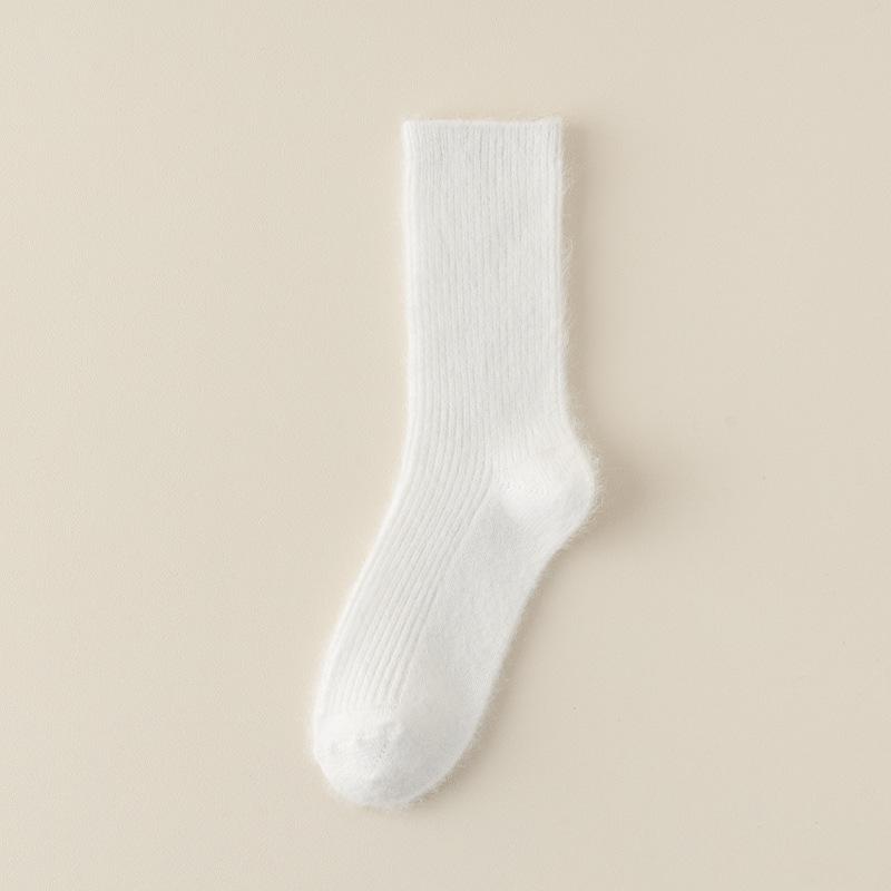 Wool Socks for Women, Warm in Autumn and Winter, Cashmere Socks, Cold-resistant and Non-freezing Feet, Floor Socks, Thick Socks