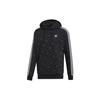 Adidas Originals Sweatshirts Men's Black Hooded Moderate Regular ED7049
