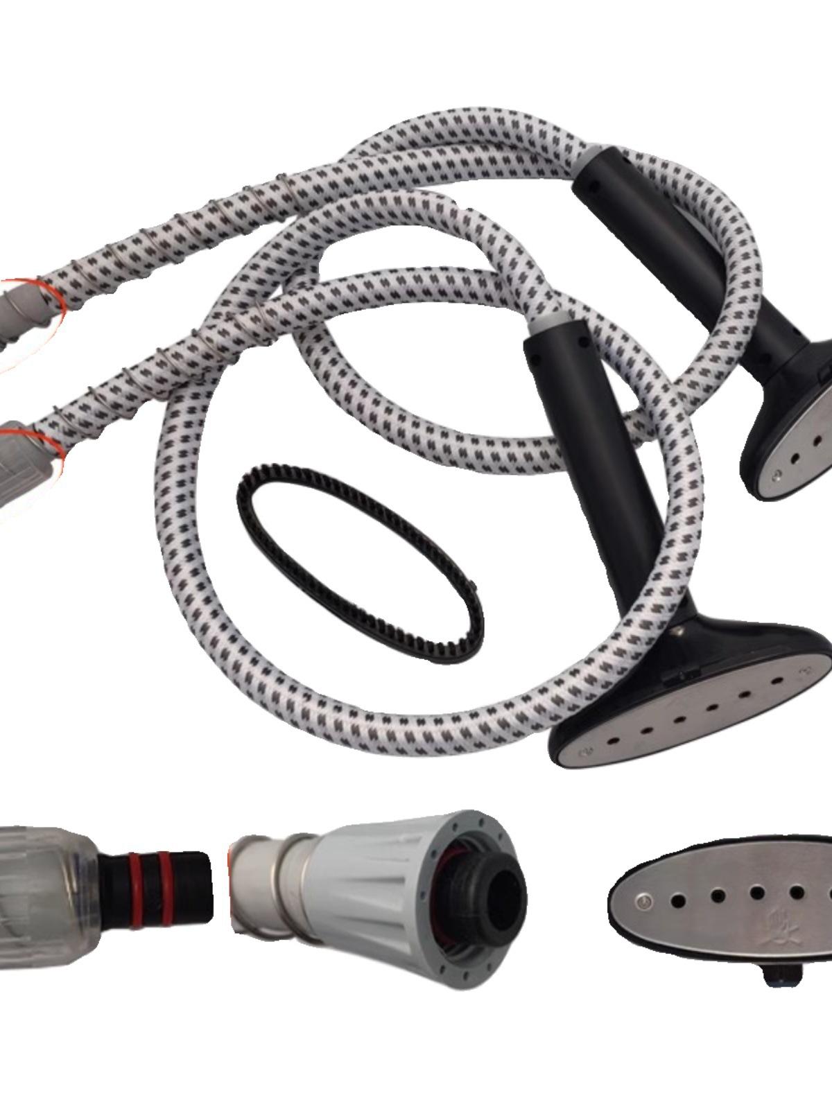 

Universal Garment Steamer with Brush: Red Heart Air Hose & Spray Head