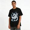 Funny Baseball Champion Cartoon Print Casual T-Shirt Pure cotton T-shirt