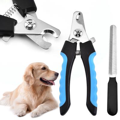 Professioneller Nagelknipser für Haustiere, Katzen und Hunde mit Sichel, Pflegeschere aus rostfreiem Stahl, Knipser für Tierkrallen, Hundebedarf