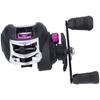 Fishing Baitcasting Reel 18+1 Bearing 7.2:1 Gear Ratio Magnetic Braking Fishing Wheel(LK201 Noir Violet Main Gauche )
