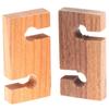 Cable Adjuster for Pendant Lights 3mm-10mm Diameter Wooden DIY Cord Hook Ideal for Home Decor Lighting
