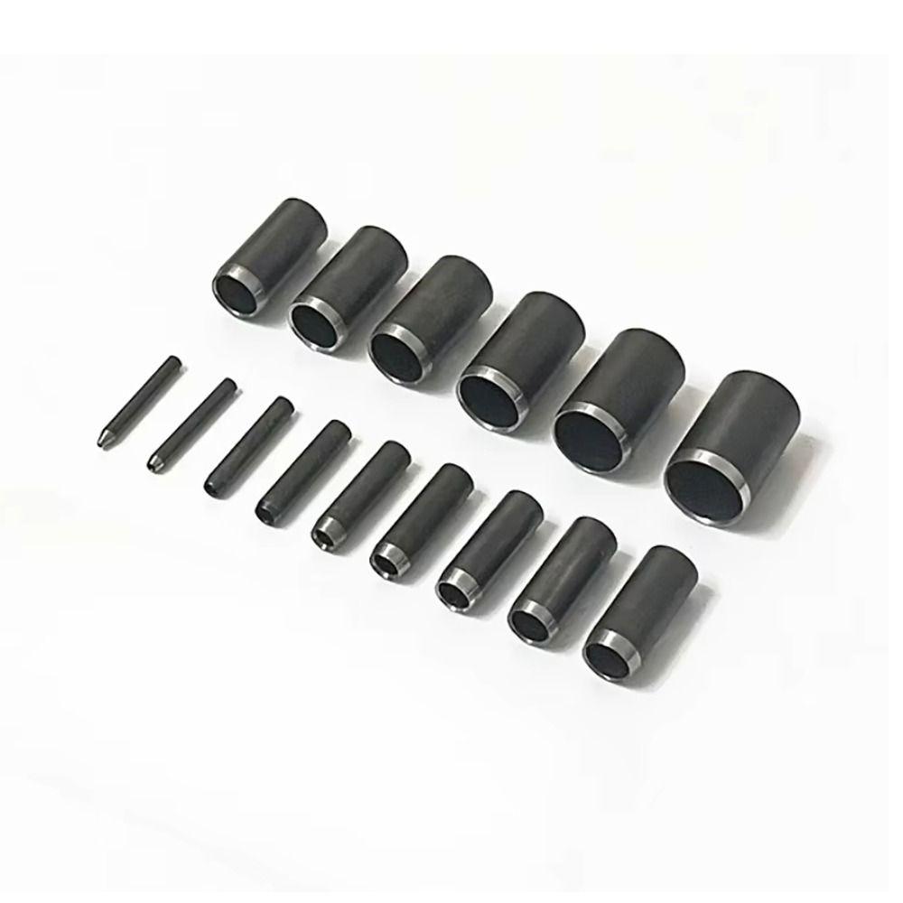 15Pcs/Set Hollow Punching Head Round Chisel Leather Craft Tool Durable Belt Puncher
