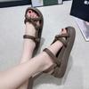Damenmode Feenstil Plateausandalen