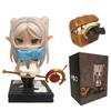 Anime Frieren Beyond Journey End Animation Peripheral Hand-made Model Figure Kawaii Girl Ornaments Toy Gifts PVC S Kid Friendly Entertaining Fun Play
