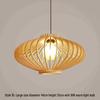 Zen Japanese Wood Pendant Light for Tea Rooms, Restaurants, Bedrooms, and Living Rooms