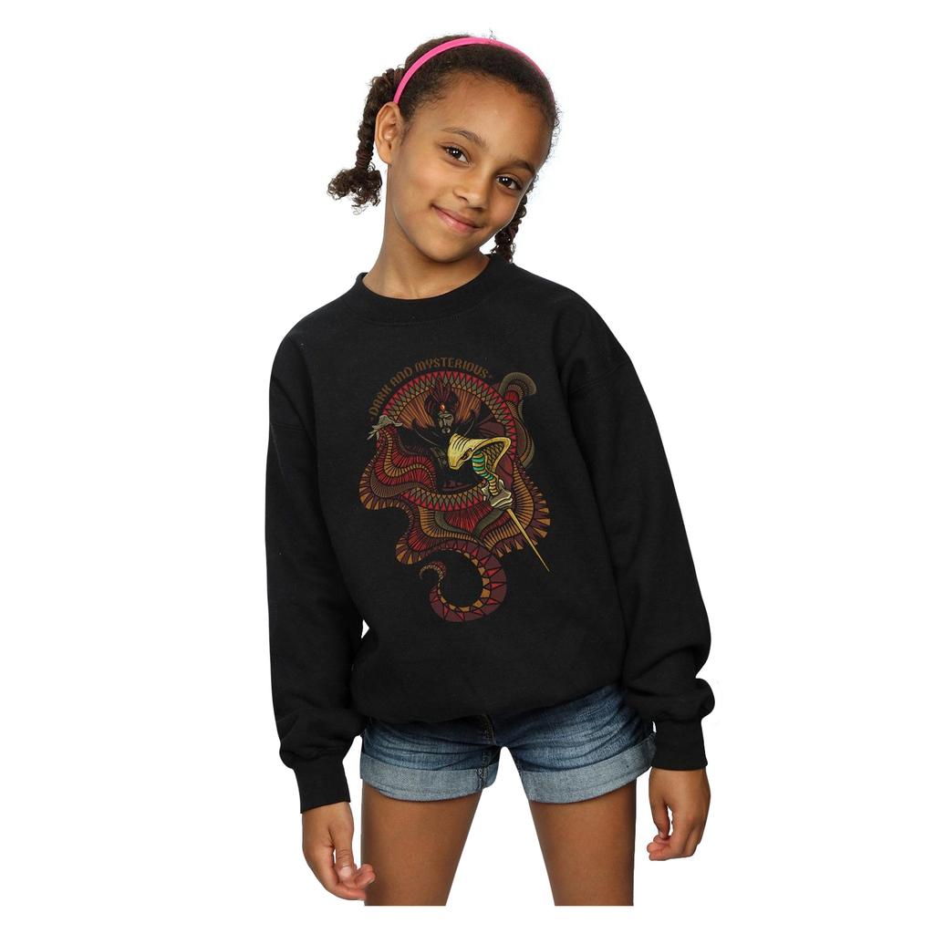 Disney Girls Aladdin Movie Jafar Dark And Mysterious Sweatshirt