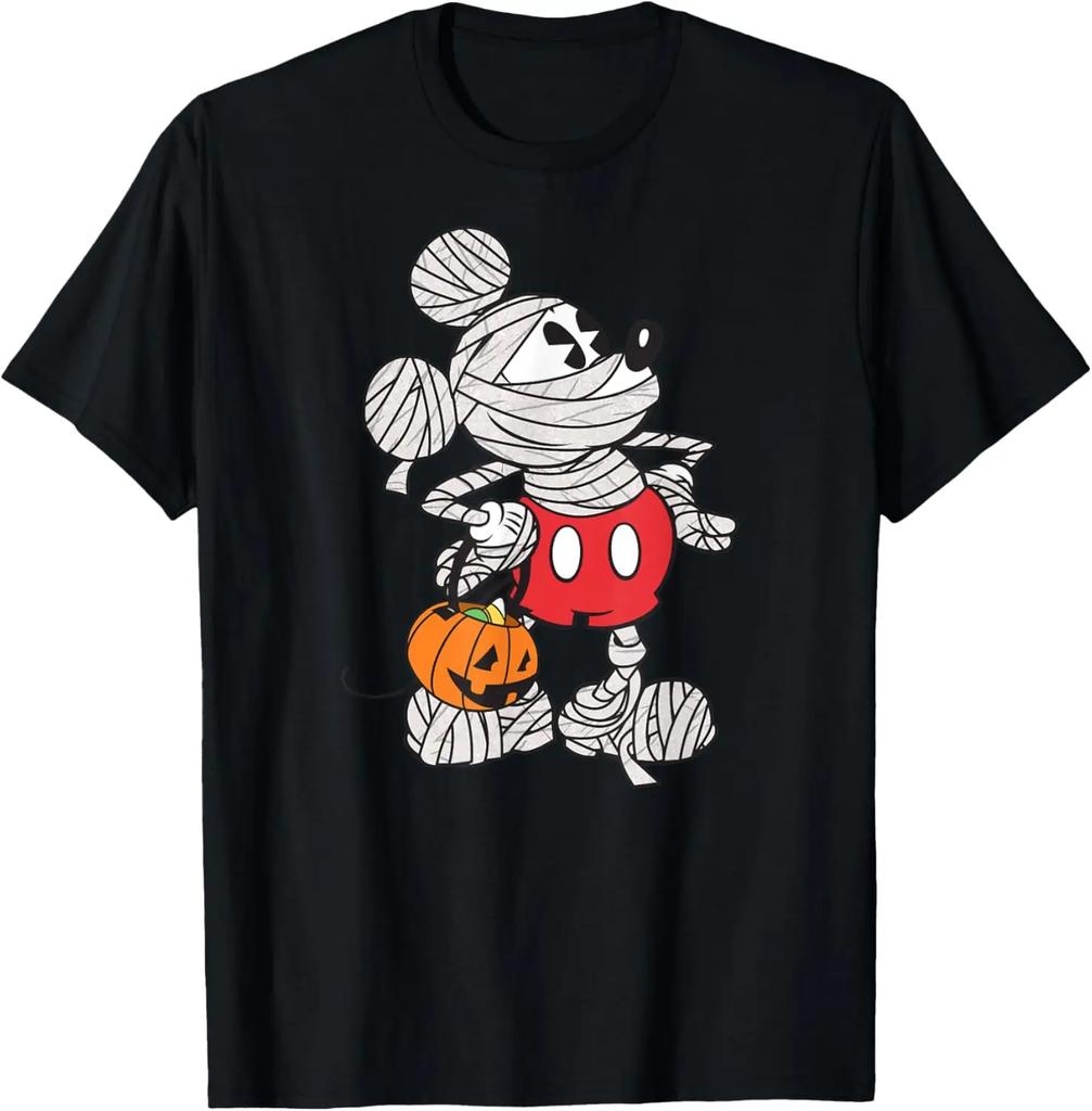 New - Mickey Mouse Mummy Halloween Fashion Casual T-Shirt S-4XL Four Seasons Unisex