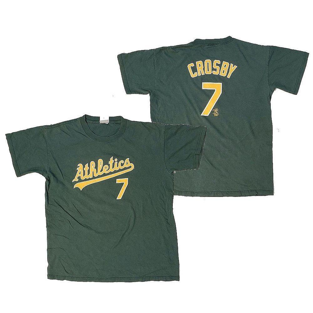 

Oakland A s Bobby Crosby Number 7 Double Sided T-Shirt - Medium Unisex T-Shirt XL