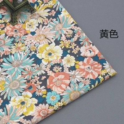 145x50cm Poplin Pastoral Floral Fabric DIY Children's Wear Cloth Make Bedding Quilt Decoration Home Tablecloth Sewing Cloth