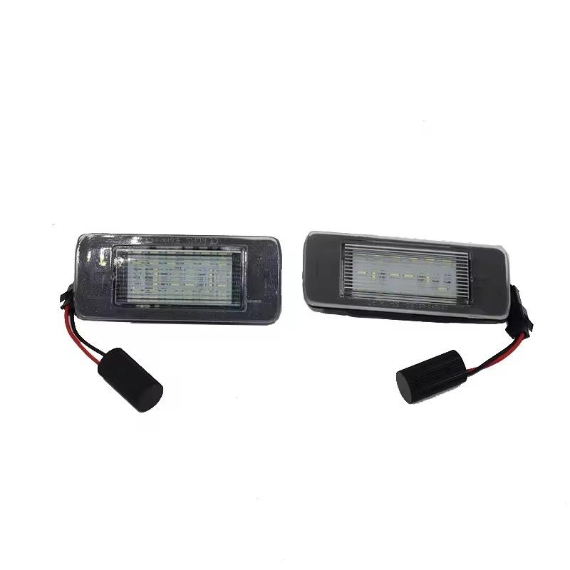 2PCS CANBUS White LED License Plate Lights For Opel Zafira Tourer C P12 2011 2012 2013-2016 Pre Facelift Car Rear Tail Lamps