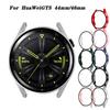 Smartwatch Full Cover Case with Tempered Glass Film Smartwatch Screen Protector Case for GT3 46mm Silver