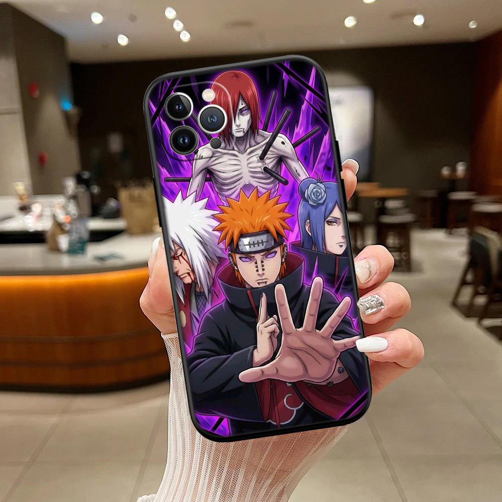 RA1 Anime Akatsuki NARUTO Phone Case for Samsung Galaxy S20 S21 S22 Ultra FE + Plus A21S A22 A24 A25 A26 A30 A30S A31