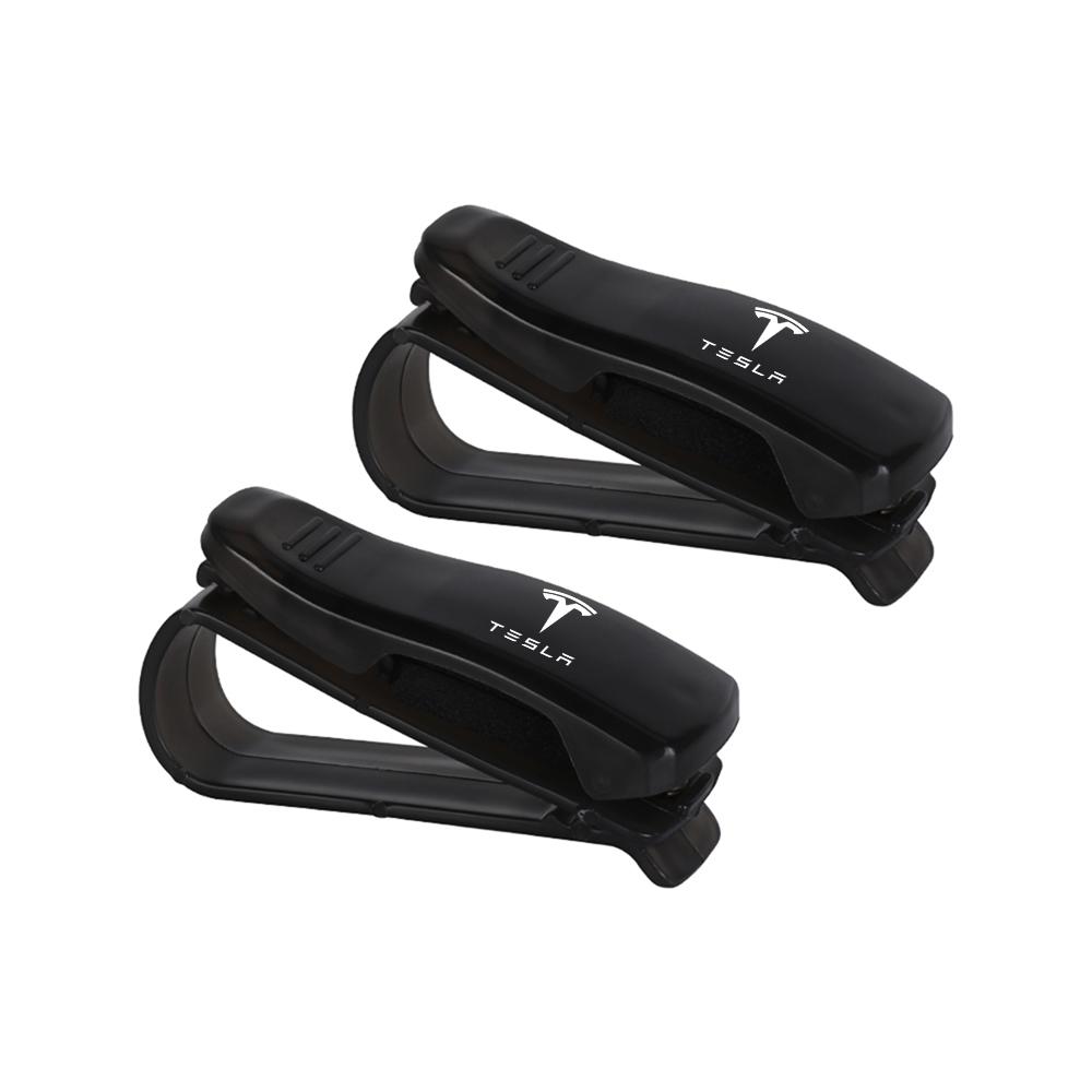 

Car Sun Visor Glasses Clip Eyeglass Holder Valve Cap For Tesla Model S X Y P100D P85D P75D P90D Style Roadster Invader Coil Mod