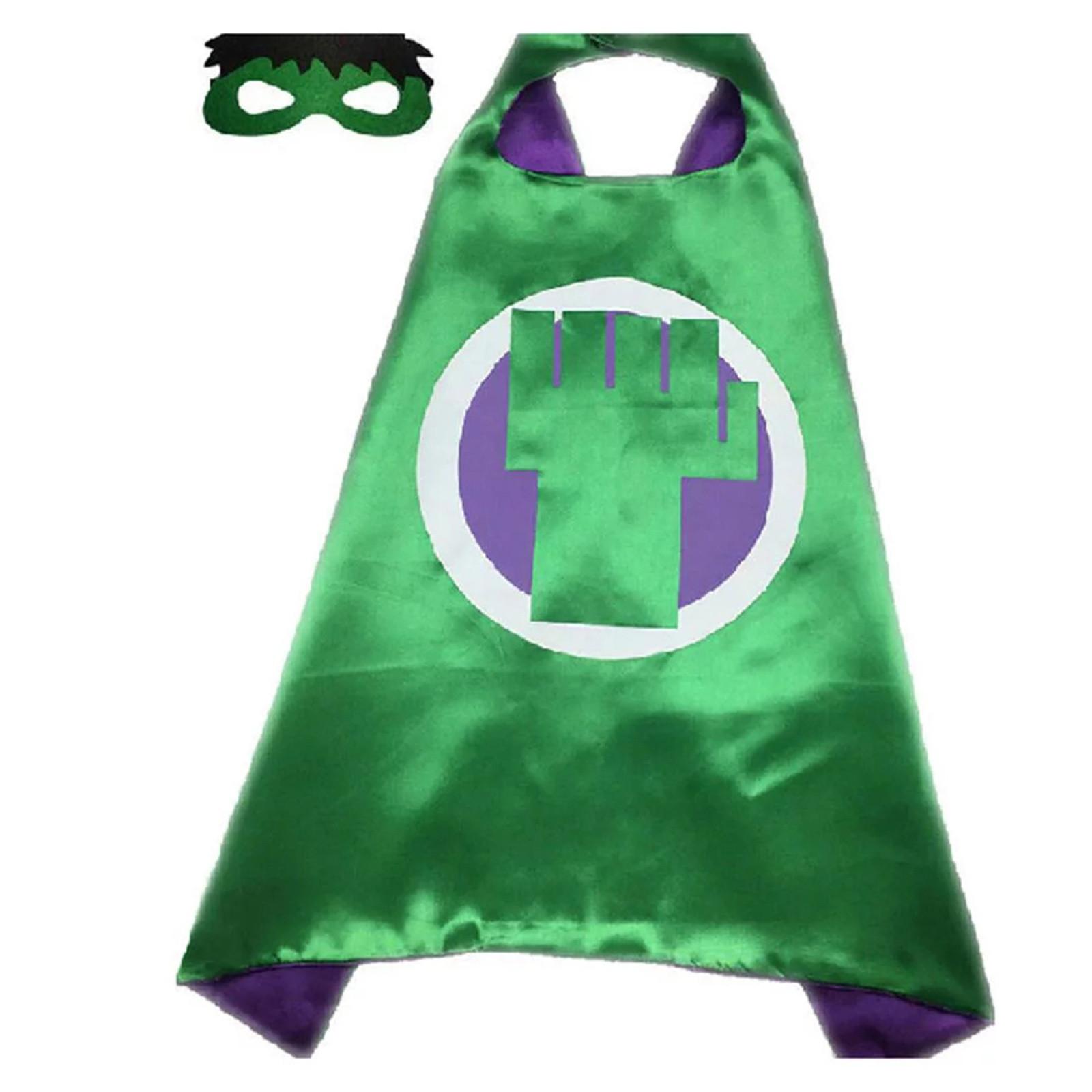

Kids Cosplay Costumes Holiday Surprise Gift Cosplay Capes And Masks Entertainment Leisure Holiday Gift Box A зелёный