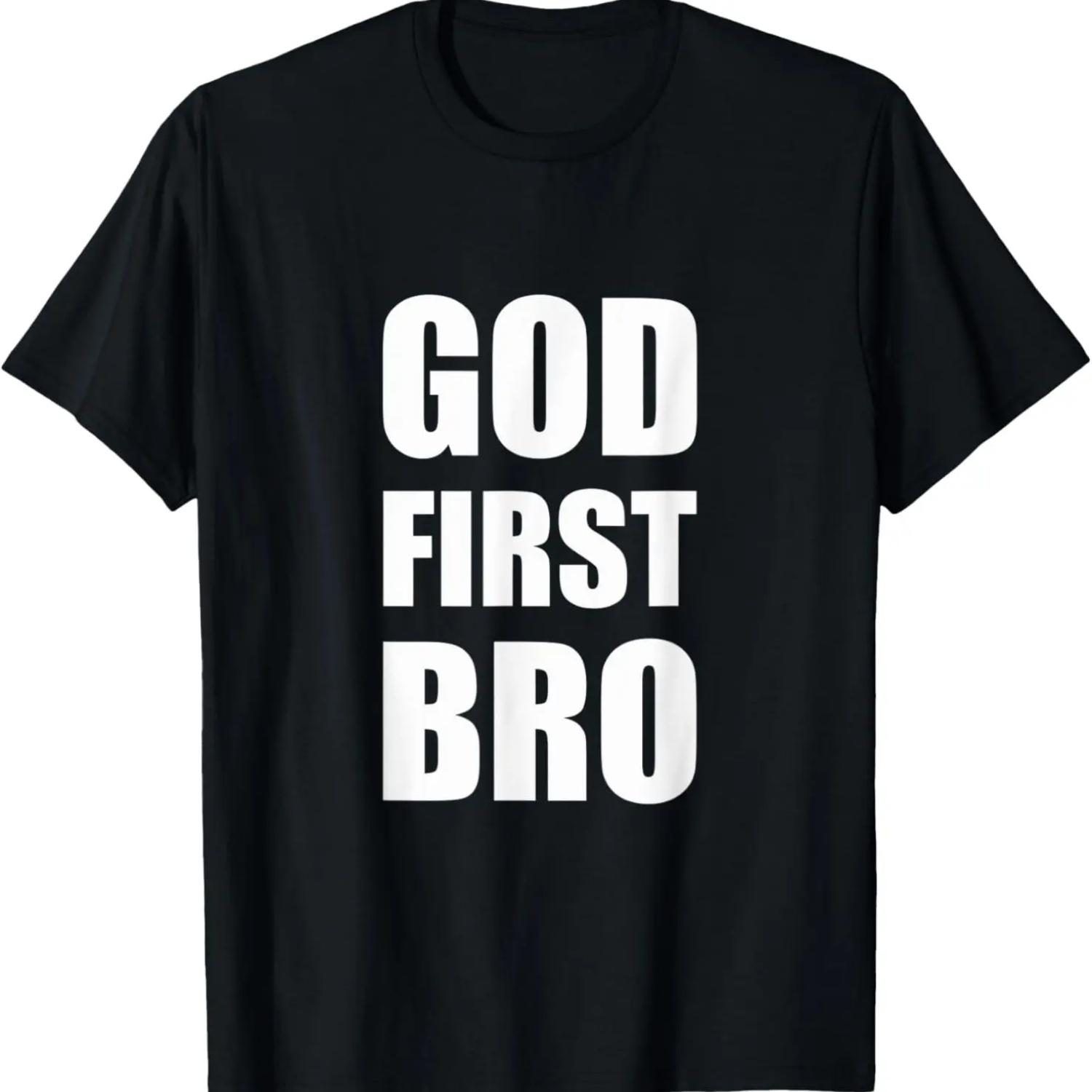 God First Bro T-Shirt S