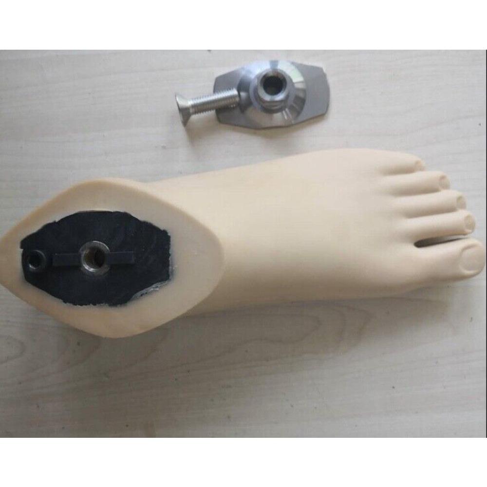 

Carbon Fiber Prosthetic Foot - Energy-Storing Composite, Sizes 22–27 Available 27-right чорний