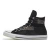 Кеды Chuck Taylor All Star на шнурівці, низький каблук, високі, еспадрильї, жіночі, чорні