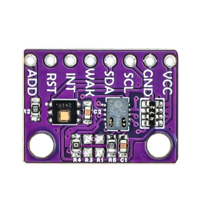 MCU-8118 CCS811 HDC1080 CO2 VOCs Air Quality Detection Module with Digital Humidity Monitoring Low Power